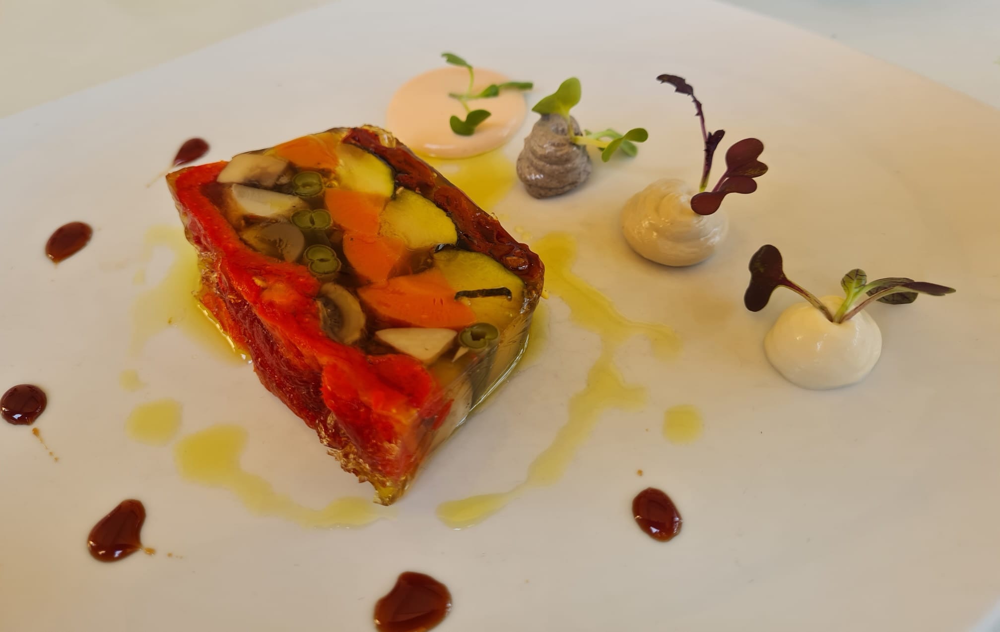 Mosaic de Verdures amb maioneses